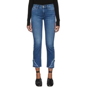 Frame Denim Le High Straight Released Hem Jeans Carl Wash Women’s Size 29